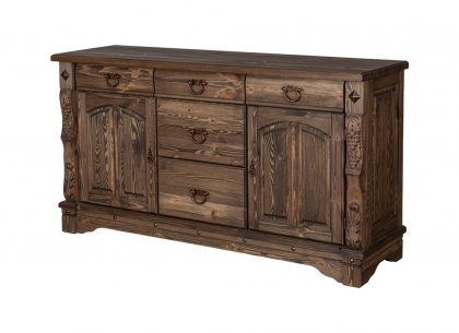 Комод Викинг gl-05/1 с ящиками (венге)