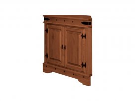 Тумба Викинг 02 угловая (орех)