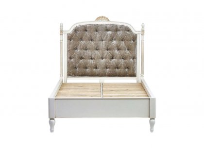 Кровать White Rose 120 DF 847-12 (ткань B88) S06