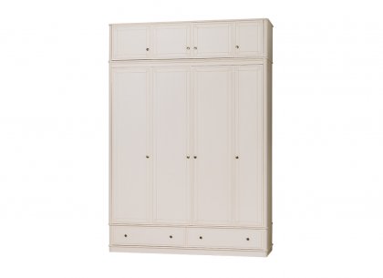 Шкаф Бетти 4-ств №3 с антресолью