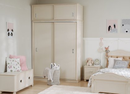 Шкаф-купе Бетти 2-ств №1 с антресолью