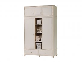 Шкаф Бетти 3-ств №1 с антресолью