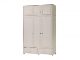 Шкаф Бетти 3-ств №2 с антресолью