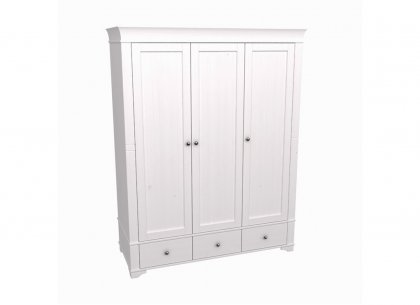 Шкаф 3-х дверный с глухими дверями БЕЙЛИ