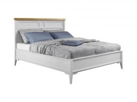 Кровать 160х200 Бон Вояж (белый лак/антик 24)