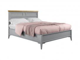 Кровать 160х200 Бон Вояж (серый 7042/антик 24)