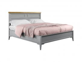 Кровать 180х200 Бон Вояж (серый 7042/антик 24)