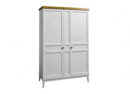 Шкаф для одежды Бон Вояж 20 (белый лак/антик 24)