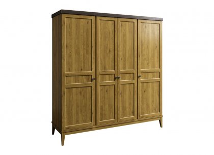 Шкаф для одежды Бон Вояж 40 (антик 24/колониал) ФА