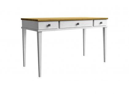 Стол письменный Бон Вояж 021 (белый лак/антик 24) ФА