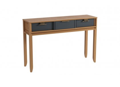 Консоль Бридж 3 ящика (браун / серый 7012) 96903