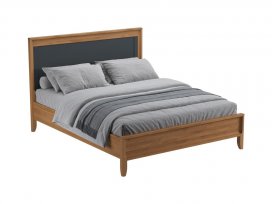 Кровать Бридж 160х200 (браун / серый 7012) 96160