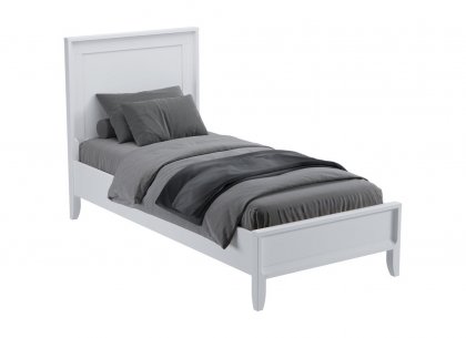 Кровать Бридж 90х200 (белый лак) 91090