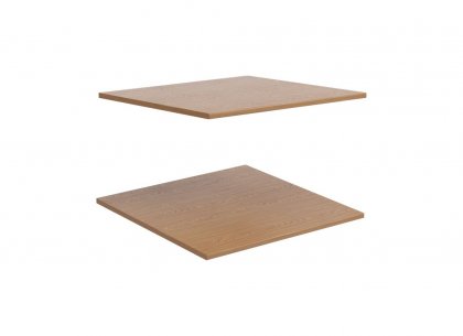 Полки встраиваемые для шкафов Бридж 2шт (браун) 90002