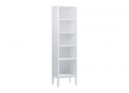 Шкаф для книг Бридж узкий (шкаф для посуды 00) (белый лак) 91100