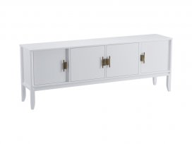 Тумба ТВ Бридж 4 двери (тумба ТВ 40) (белый лак) 91040