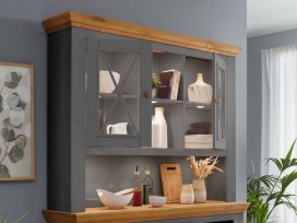 Надстройка комода (буфет большой) Форест Графит 49733