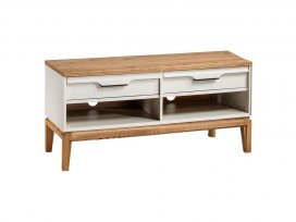 Тумба ТВ 02 Гранада (белый воск/антик 24)