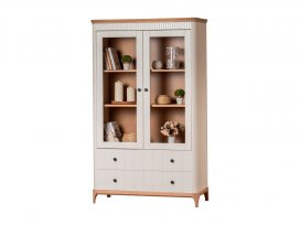 Шкаф книжный Грета №8-140/180