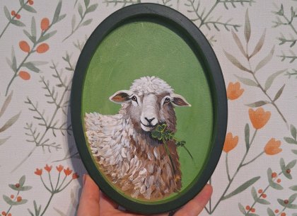 Картина Барашек 3