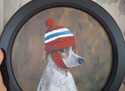 Картина На улице холодно