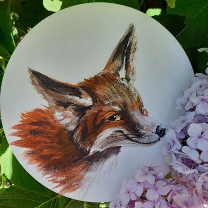 Картина Хитрая лиса