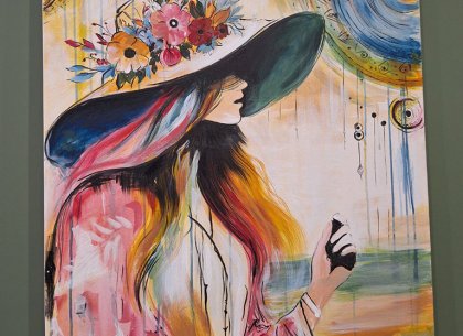 Картина Девушка бохо