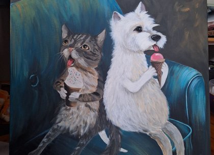 Картина Два друга