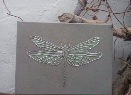 Картина Стрекоза маленькая