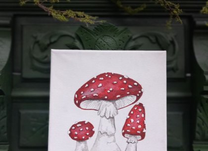 Картина Мухоморчик