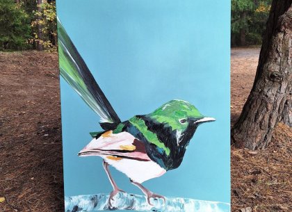 Картина Птичка 2