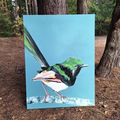 Картина Птичка 2