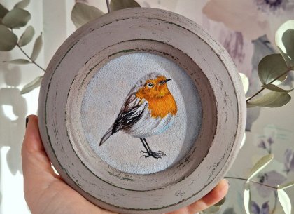 Картина Малиновка