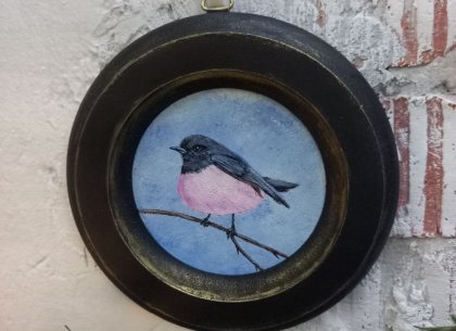 Картина Малиновогрудая петроика