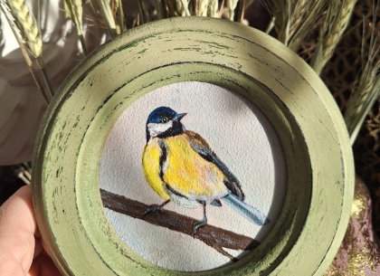 Картина Синичка