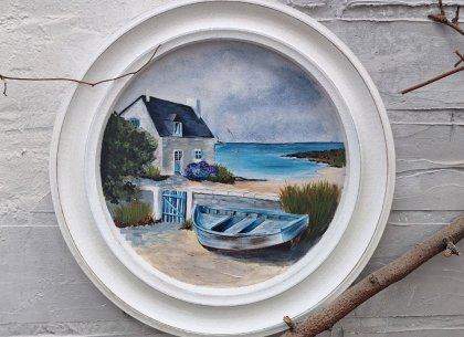 Картина Рыбацкий домик