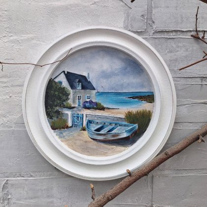 Картина Рыбацкий домик