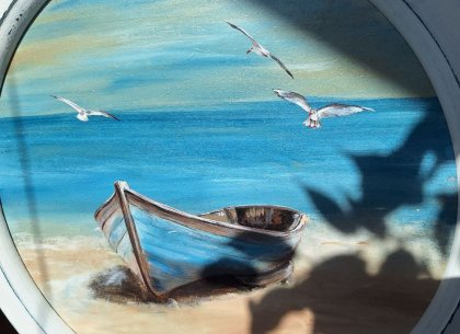 Картина Лодка