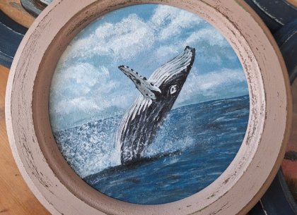 Картина Кит маленький