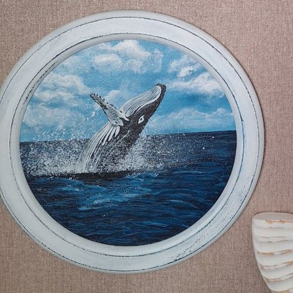 Картина Кит большой