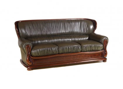 Диван тройной Лион (кожа 2)