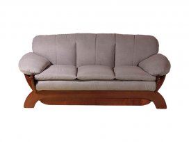 Диван тройной Верона (ткань серая)