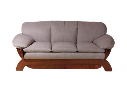 Диван тройной Верона (ткань серая)