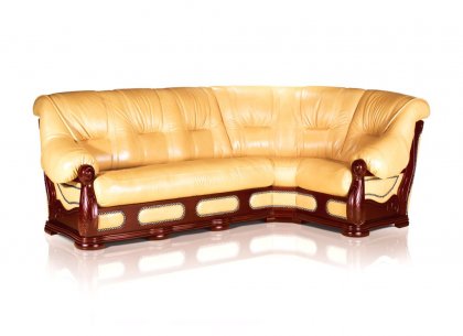 Диван угловой Классика (кожа 1)