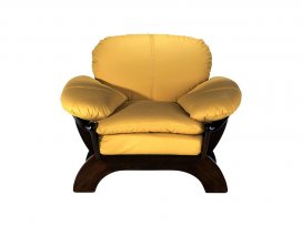 Кресло Верона (ткань жёлтая)