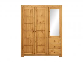 Шкаф 3-х дверный (из 2-х частей) Калипсо 16 HK