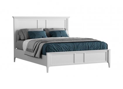 Кровать Квадро-С 160*200 (белый лак)