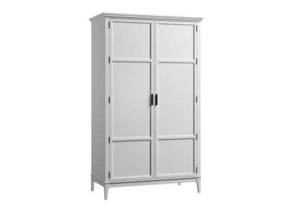 Шкаф для одежды Квадро-С 20 (белый лак)