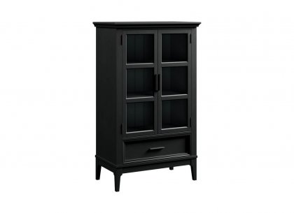 Шкаф для посуды Квадро-С 21 (блэк 9)