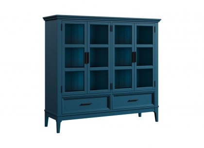 Шкаф для посуды Квадро-С 42 (марин)